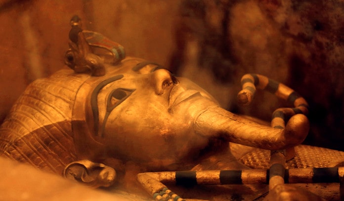 Gold Tutankhamun Artifact